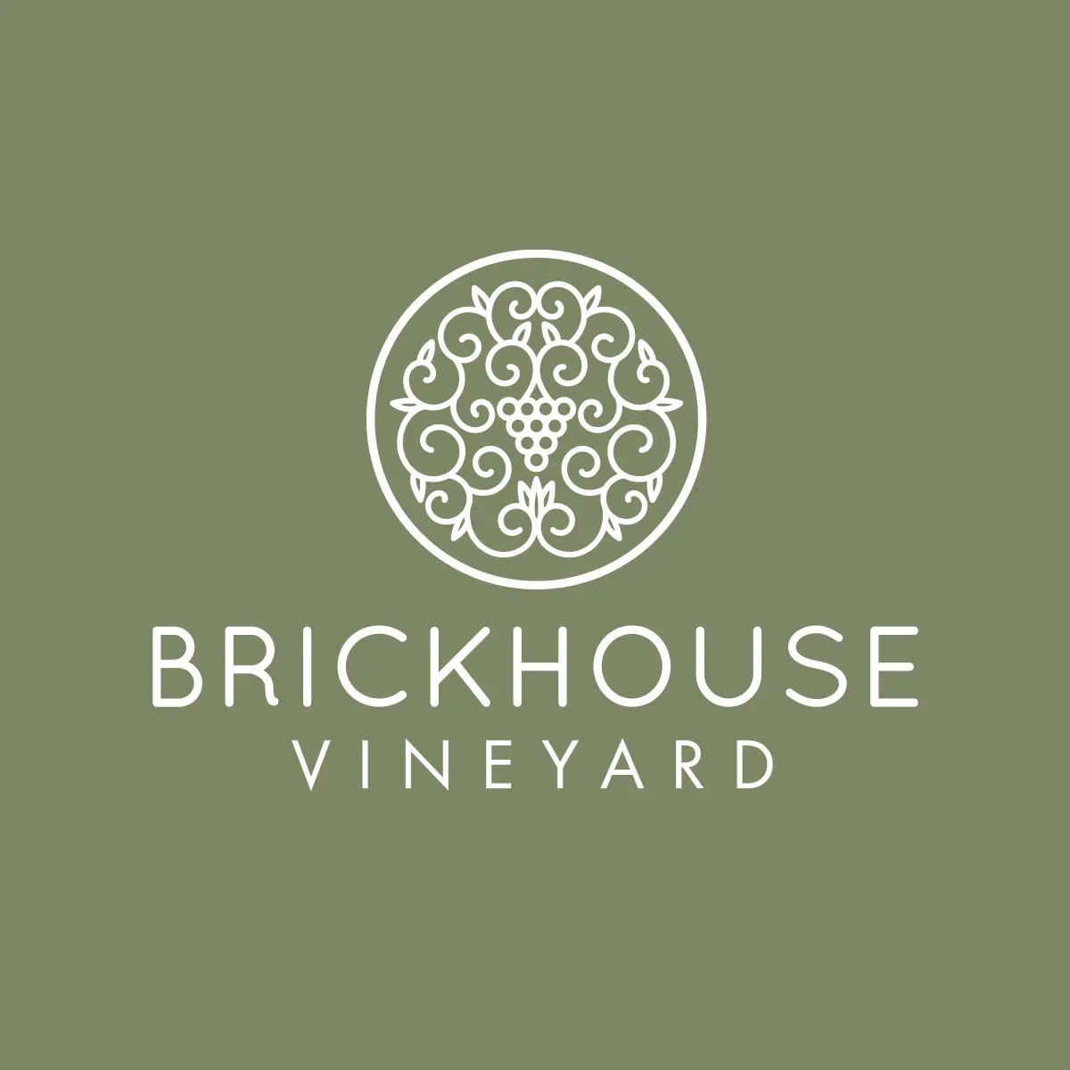 Brickhouse Vineyard Logo Design