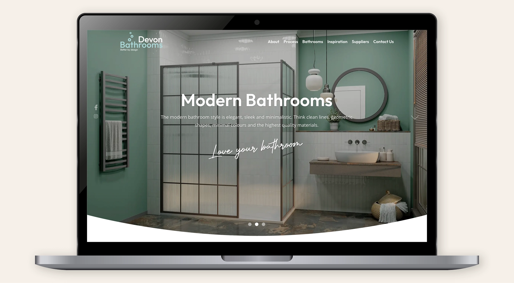 Devon Bathrooms Website After